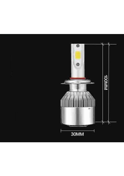 Hb4 LED Xenon Far Aydınlatma Seti Şimşek Etkili Asm 8000LM