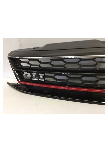 Vw Jetta gli ön panjur ızgara kırmızı şeritli 2015+