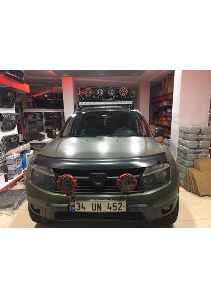 Off road sis lambası ledli 51watt 17 ledli kırmızı 4x4