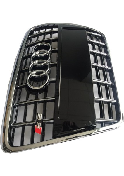 Audi a6 s6 ön panjur ızgara 2004 / 2011 krom siyah.