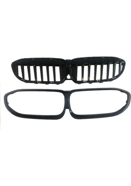 Bmw g20 panjur böbrek ızgara piano black m-tech
