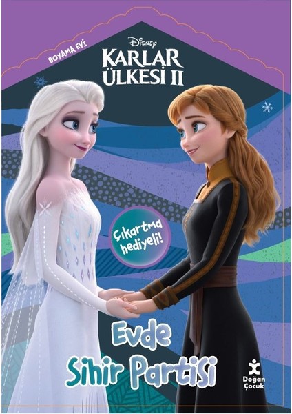 Dısney Karlar Ülkesi 2 Boyama Evi Evde Sihir Partisi