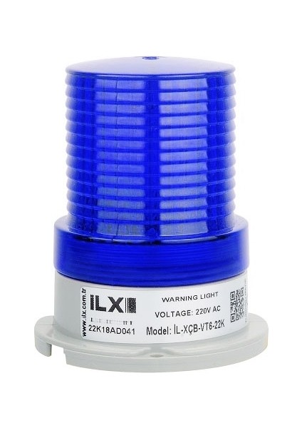 Sesli Ikaz Lambası - Ø60 T6 Serisi 24 Vdc
