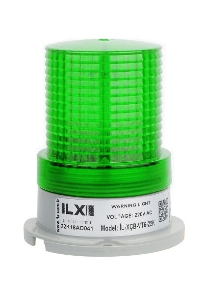 Sesli Ikaz Lambası - Ø60 T6 Serisi 24 Vdc