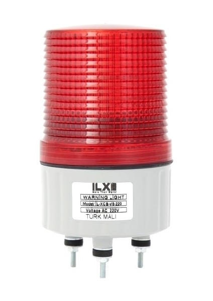 Sesli Ikaz Lambası - Ø80 V8 Multi Serisi 220 Vac