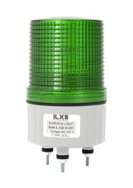 Sesli Ikaz Lambası - Ø80 V8 Multi Serisi 220 Vac