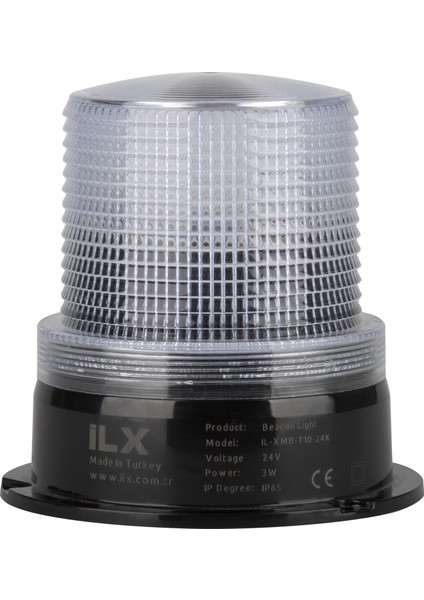 Sesli Ikaz Lambası - Ø100 T10 Multi Serisi 24 Vdc
