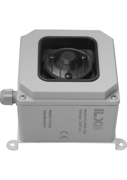 Sanayi Tipi Siren Metal Gövde - Hd Serisi 12-24 Vdc / 110-240 Vac
