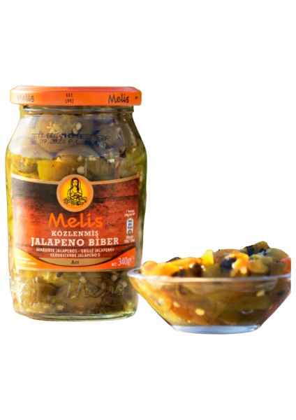 Turşu Jalapeno Biber Dilimli Közlenmiş 370 ml
