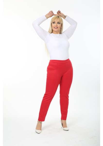 Ütü Dikişli Dar Paça Pantolon