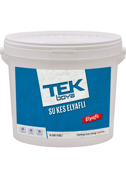 Tek Boya Elyaflı Su Kes Astarı  3kg