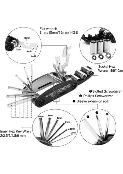 Çok Fonksiyonlu Mini Kiti (Yurt Dışından) fiyatları