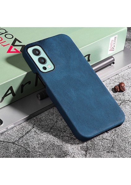 puluz Oneplus Nord 2 5G Için Pu Telefon Kılıfı Mavi (Yurt Dışından) fiyatları