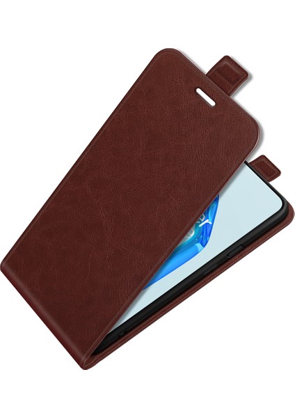 puluz Oneplus 9R R64 Dikey Flip Deri Kılıf Için Kahverengi (Yurt Dışından) fiyatları