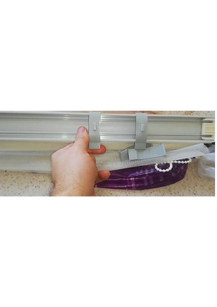 Korniş Stor Perde Zebra Montaj Aparatı Dar Kasa 3,5 cm 10 Adet