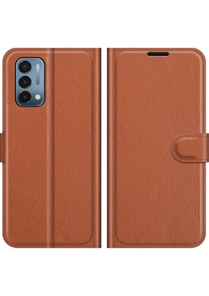 puluz Oneplus Nord N200 5G Litchi Doku Flip Pu Kılıf Için Kahverengi (Yurt Dışından) fiyatları