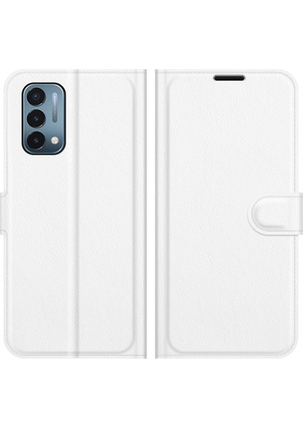 puluz Oneplus Nord N200 5G Litchi Doku Flip Pu Kılıf Için Beyaz (Yurt Dışından) fiyatları