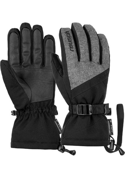 Outset R-Tex Xt Softshell Erkek Snowboard Eldiveni Gri/siyah