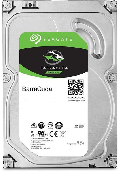 1tb Barracuda 3,5" 64MB 7200RP ST1000DM010 Harddisk