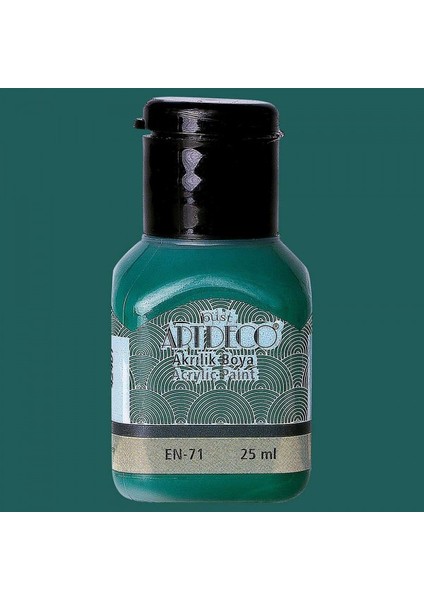 : Akrilik Boya : 25 ml : Derin Yeşil 3026
