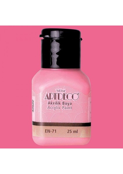 : Akrilik Boya : 25 ml : Sıcak Pembe 3017