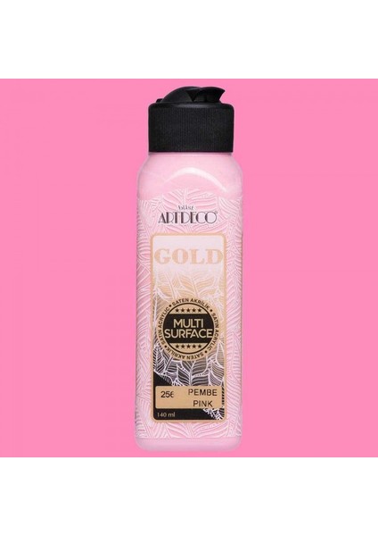 Gold : Multi-Surface Akrilik Boya : 140 ml : Pembe 256 fiyatları