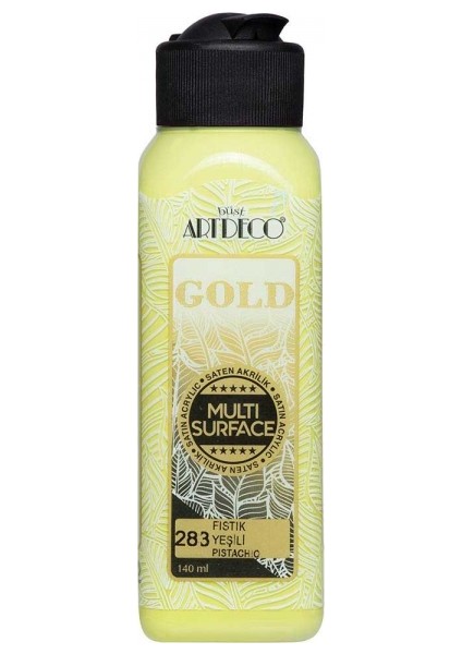 Gold : Multi-Surface Akrilik Boya : 140 ml : Fıstık Yeşili 283