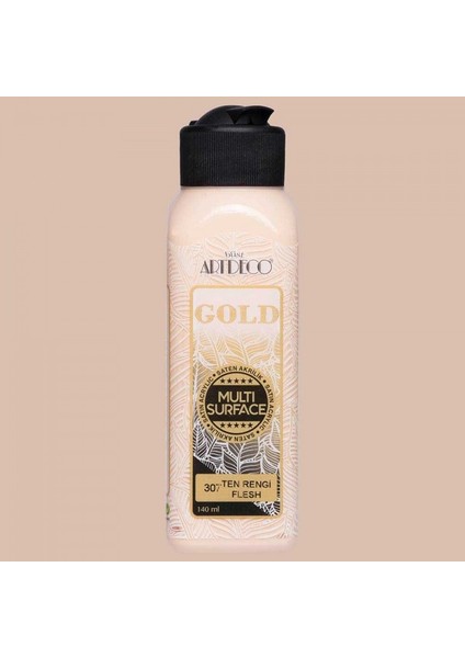Gold : Multi-Surface Akrilik Boya : 140 ml : Ten Rengi 307
