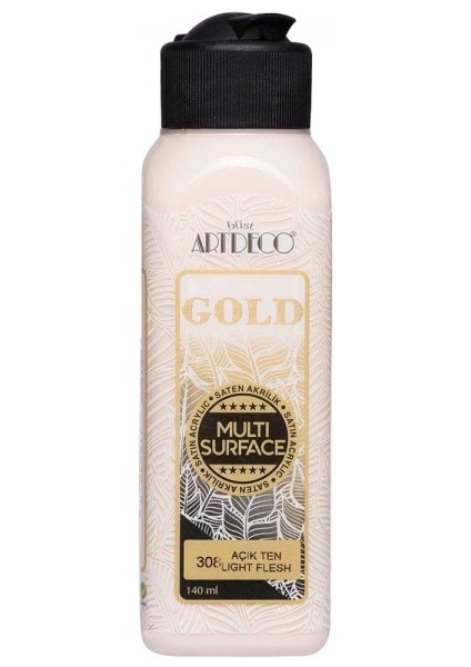 Gold : Multi-Surface Akrilik Boya : 140 ml : Açık Ten 308