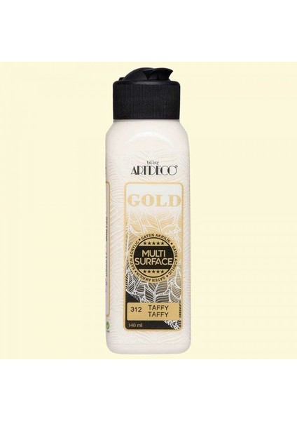 Gold : Multi-Surface Akrilik Boya : 140 ml : Taffy 312