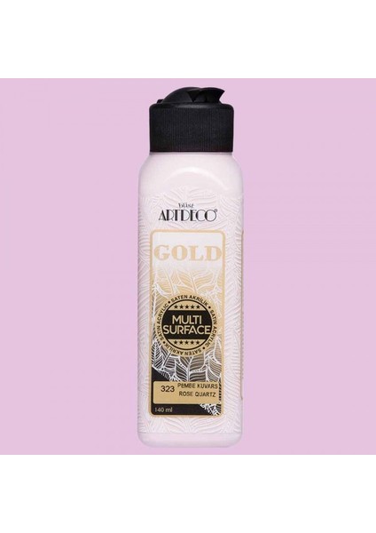 Gold : Multi-Surface Akrilik Boya : 140 ml : Pembe Kuvars 323