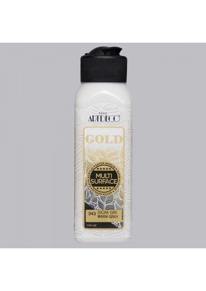 Gold : Multi-Surface Akrilik Boya : 140 ml : Sıcak Gri 343 fiyatları