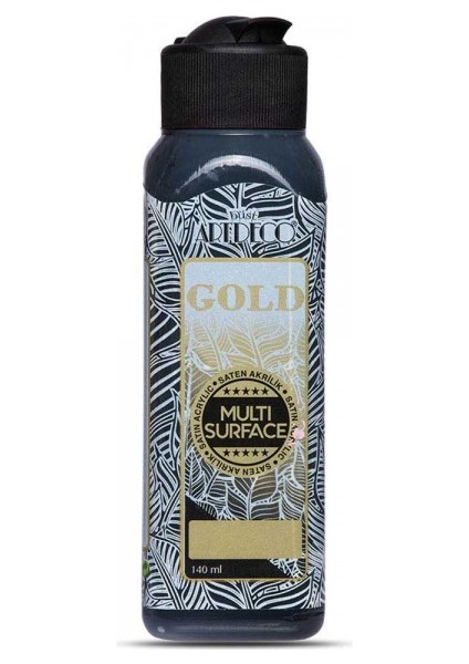 Gold : Multi-Surface Akrilik Boya : 140 ml : Siyah 360