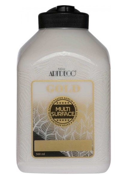 Gold : Multi-Surface Akrilik Boya : 500 ml : Dantel Beyaz 318