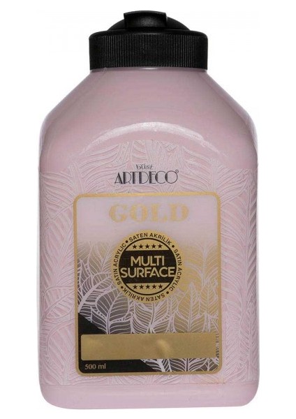Gold : Multi-Surface Akrilik Boya : 500 ml : Pembe Kuvars 323