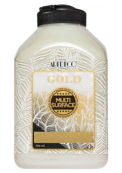 Gold : Multi-Surface Akrilik Boya : 500 ml : Koyu Zeytin 348