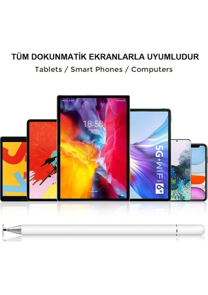 Dokunmatik Stylus Kalem Tablet Telefon Bilgisayar Passive Kalemi Elit Pencil