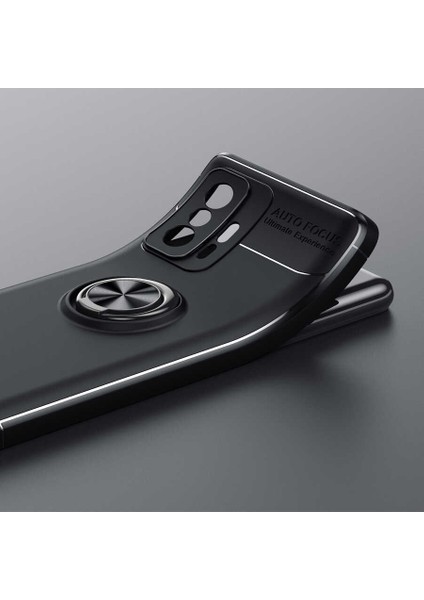 Mi 11T 5g Yüzüklü Mıknatıslı Standlı Mat Parmak Izi Bırakmayan Darbe Emici Dayanıklı Tank Siyah fırsatları