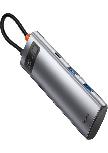 Metal Gleam 7in1 Multifonksiyonel Hub Dock Station