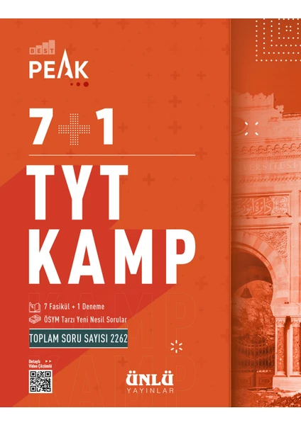 Ünlü Yayınları Ünlü Yayınlar Best Peak TYT Kamp Kitabı