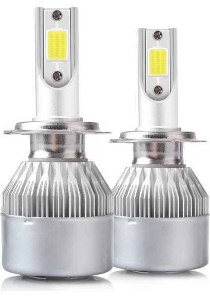 Led Xenon H27 46 W 8600Lm 6500K Far Ampülü 2'li