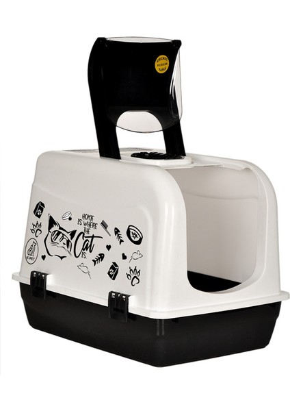 Maxi Kapalı Kedi Tuvaleti