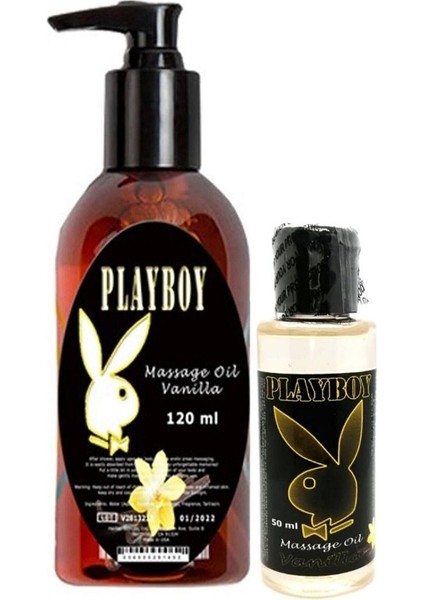 Aromaterapi Vanilya Massage Oil 120 ml + Vanilya Aromalı Massage Vücut Masaj Yağı 50 ml
