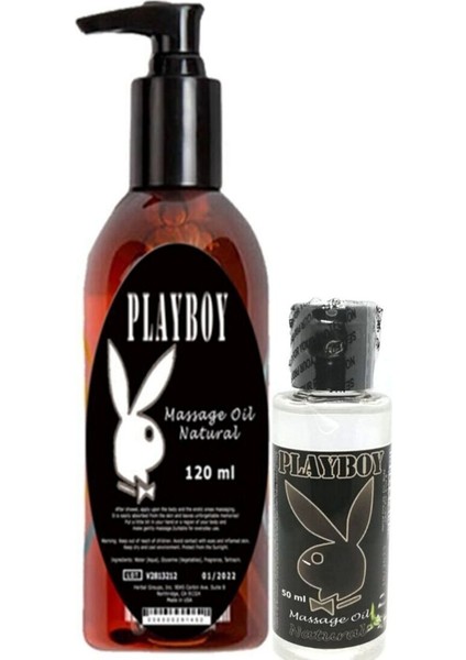 Aromaterapi Natural Massage Oil 120 ml + Natural Aromalı Massage Vücut Masaj Yağı 50 ml