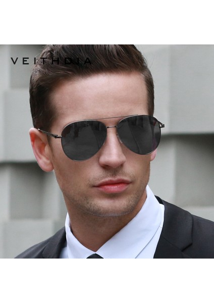 Aviator Erkek Güneş Gözlüğü - Polarize UV400 Lens (Yurt Dışından) fiyatları