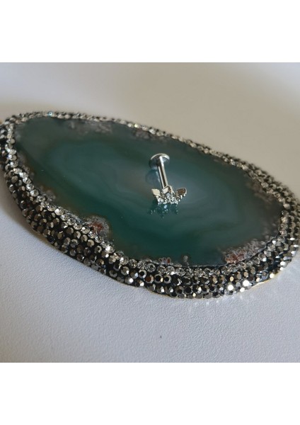 Cerrahi Çelik Küçük Taç Piercing /bar Uzunluğu 6mm fiyatları