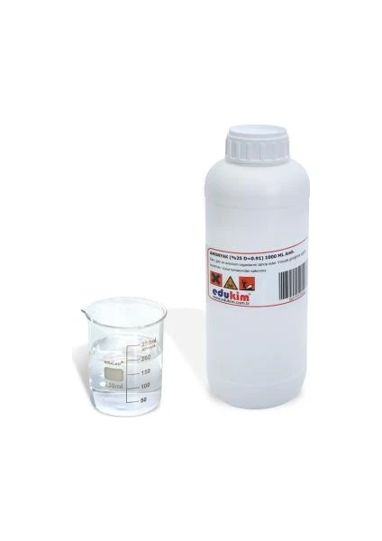 Amonyak  %25 D= 0.91  Amb. 1000 ml