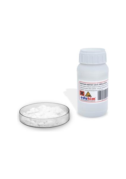 Sodyum Asetat Saf 200 gr Amb
