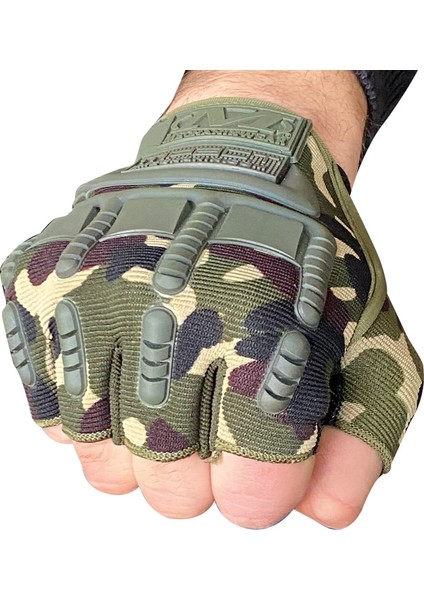1107 Mechanix Parmaksız Eldiven Kamuflaj