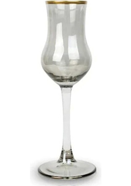Grappa 6 Kişilik Kahve Yanı Cam Su Bardağı Seti - Kadeh